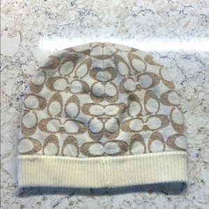 Coach beanie hat